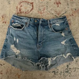 Curve Love High Rise Mom Shorts